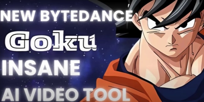 Goku AI homepage 