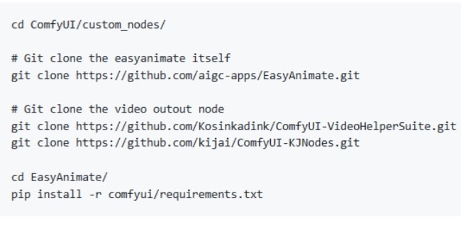 EasyAnimate 5.1 custom code