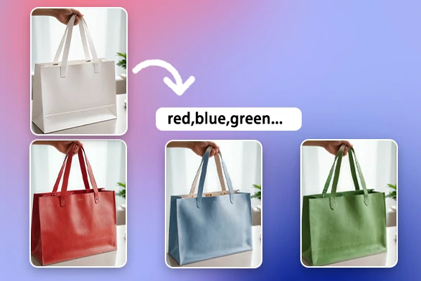 Diferentes colores para el mismo producto