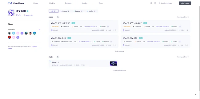 通义万相Wan 2.1的AI开源模型