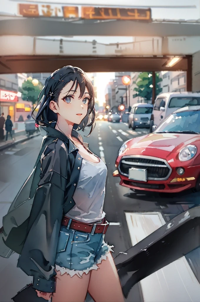 カットジーンズ先輩