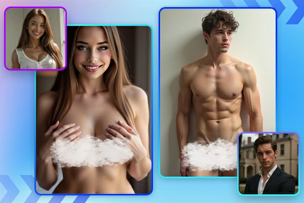 Realistic nude swap image