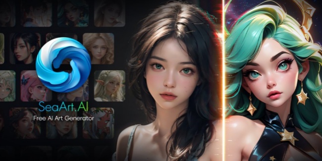 Poster of SeaArt AI