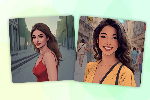 Pro Comic Art with Bold AI Effects