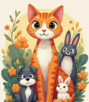 Cartoon Animal example 