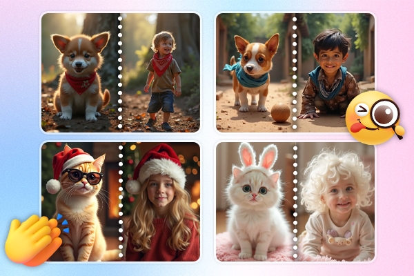 Pet to Person Generator works with Any Pet Photo