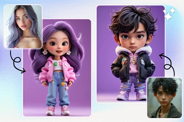 풀 바디 3D 아바타