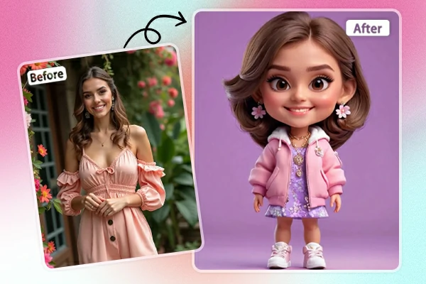 3D 아바타를 빠르게 생성하세요