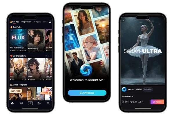 SeaArt AI Art Generator App
