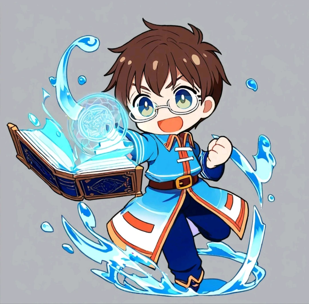 Chibi bleu 