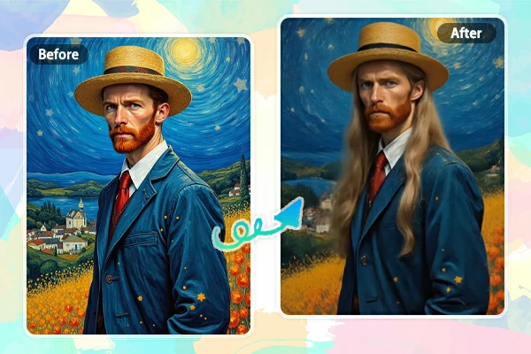 Gerar cabelo para pessoas e personagens