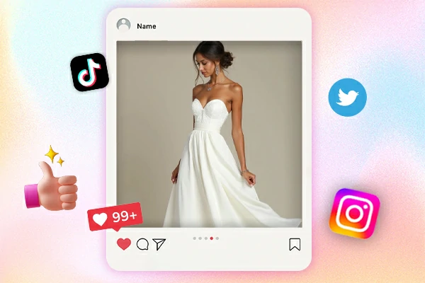 Share AI Wedding Dress