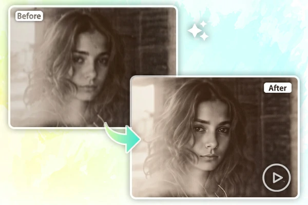 Enhance an old video