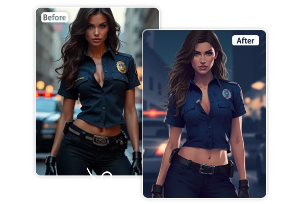Add a GTA Effect to a Photo with AI