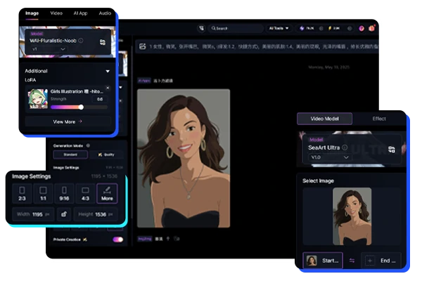 Customizable Online Free AI Art Generator