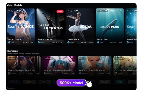 500K+ AI Models to Choose From