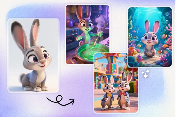 AI video with character consistency