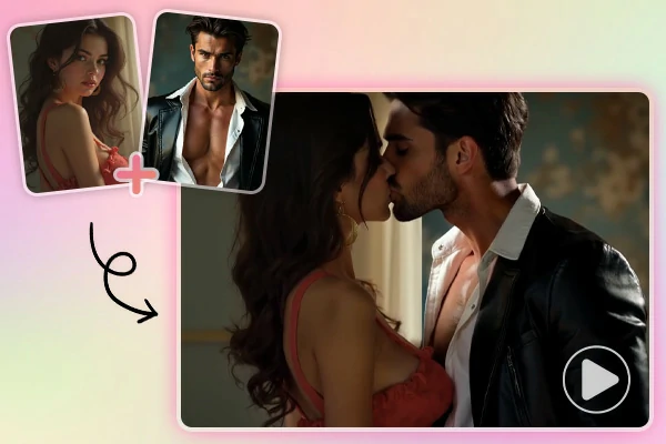 AI Kissing Video