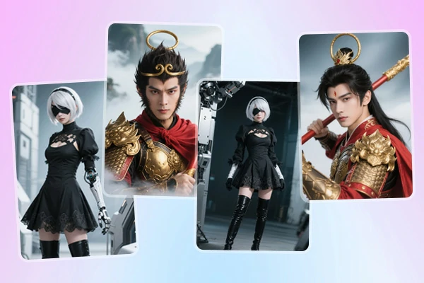 Text to Cosplay with AI