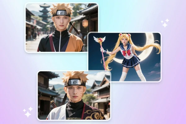 AI-Generated Anime Cosplay Art