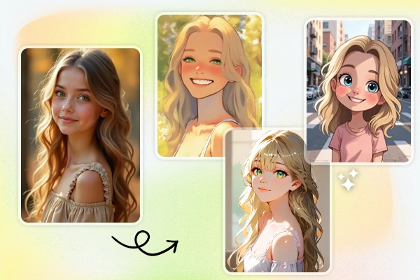Transform a photo into Different Artistic Styles