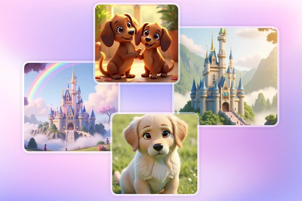 Cachorro Disney de IA