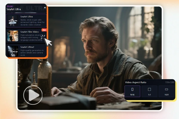 Different Image Settings of AI video