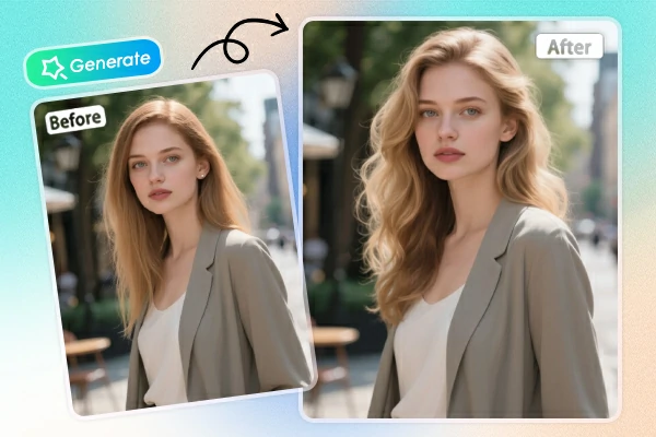 Cambiador de peinados con IA en línea