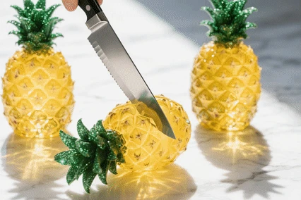 AIフルーツカッティング動画