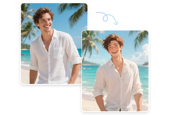 AI Filter – Before and After