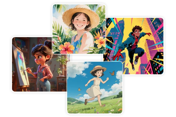 AI Filters in Different Styles