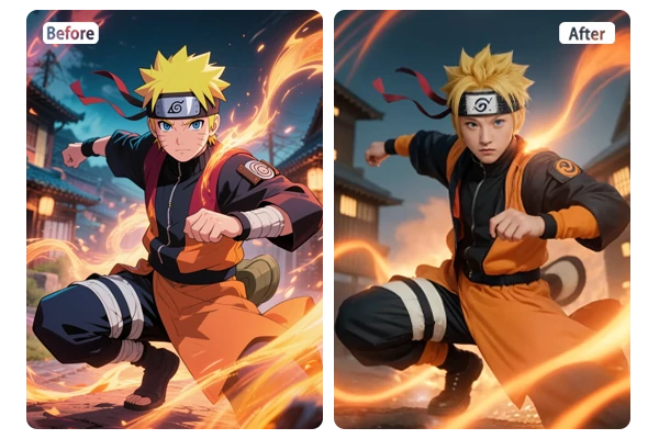 Make Any Anime Image Strikingly Real