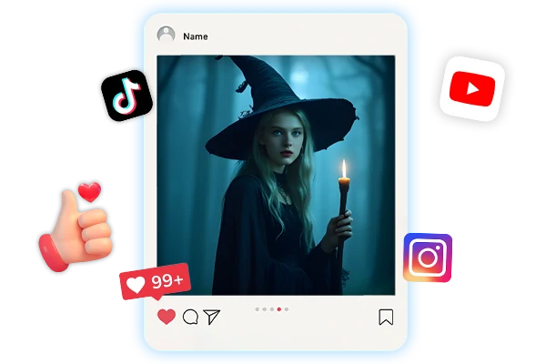 Teile dein Witchfy-Foto