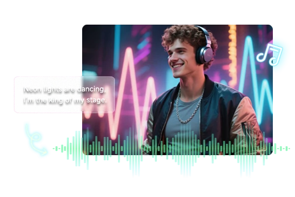 Transforme texto em música