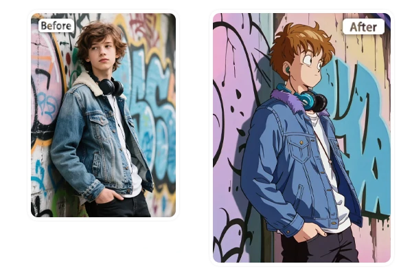 Add Dragon Ball Filter Before and After
