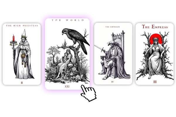 Carta dei Tarocchi Casuale AI