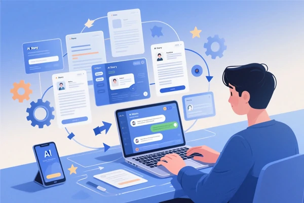 Bate-papo de Histórias com IA