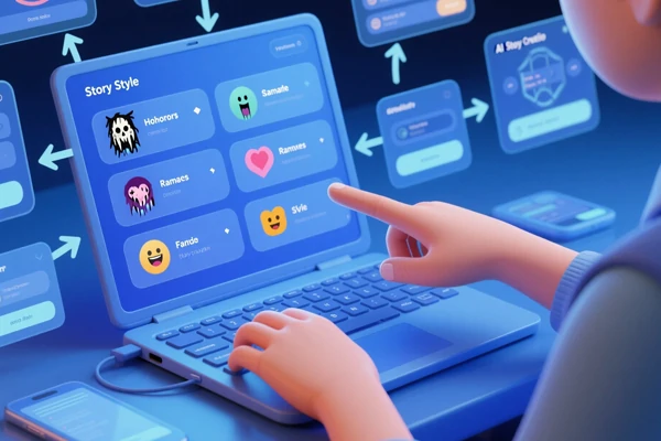 Histórias Interativas com IA