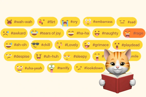 Emoji for message