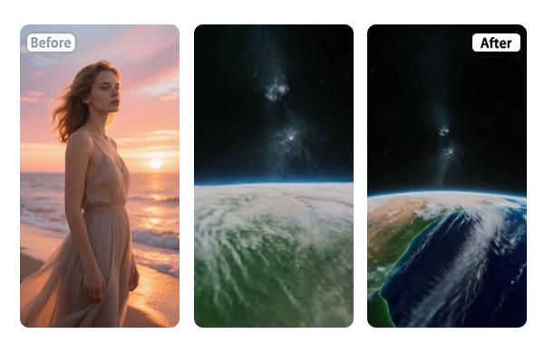 リアルなズームアウト