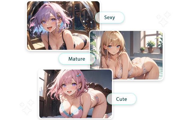 1v1 Chat with Anime Girl Character