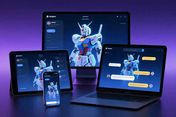 Chat with Your Gundam Figure