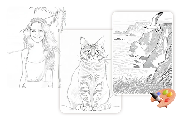 แปลงภาพ AI เป็นลายเส้น