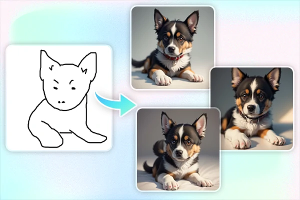 สเก็ตช์เป็นภาพจริงด้วย AI ออนไลน์