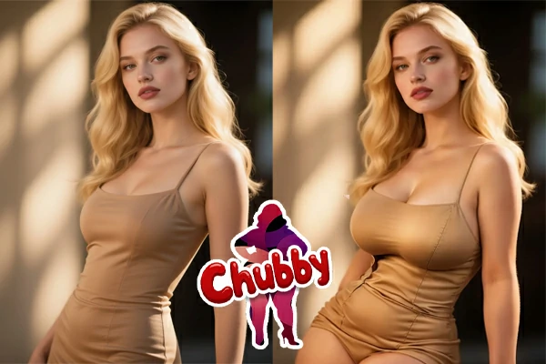 ワンクリックで太ったように見える効果をすぐに体験してください!より良い効果を得るためには、少なくとも上半身(腰を露出)全体の画像をアップロードしてください。