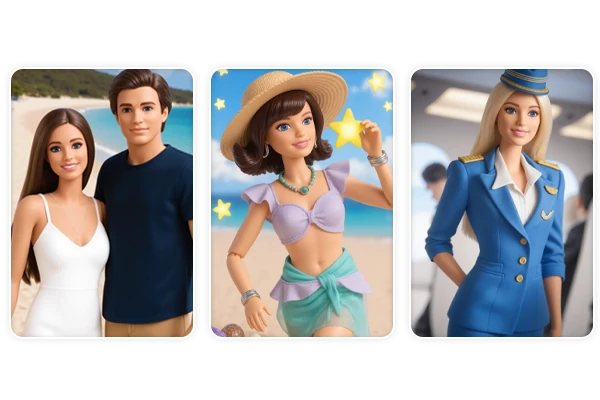 Crie Boneca Barbie IA a partir de Qualquer Foto