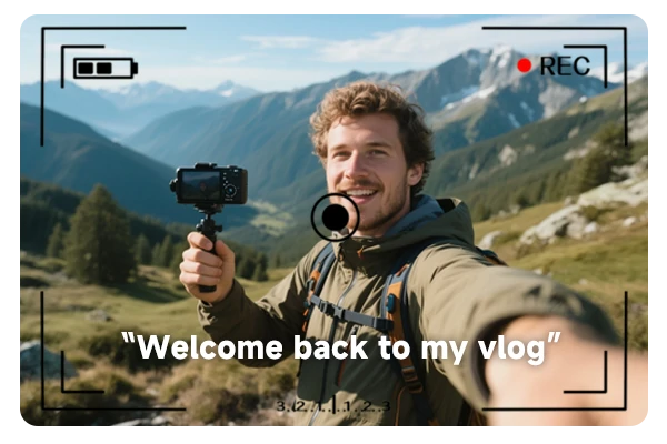 AI Vlog Generator: Create Trending AI Vlog from Text and Image