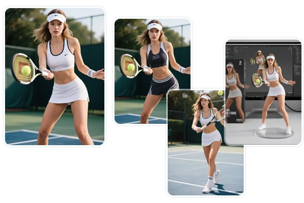 AI一致性编辑图像