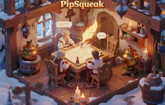 Ролевая игра с PipSqueak