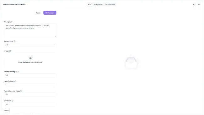 Anakin.ai's Flux Dev No Restrictions